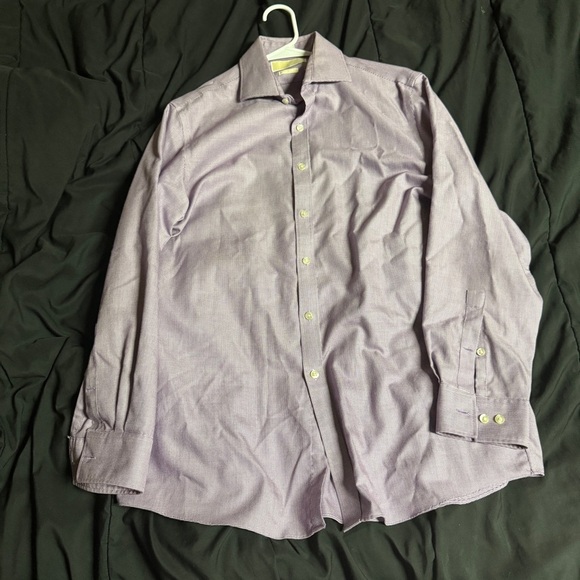 Michael Kors Men's Non-Iron Stretch Dress Shirt - Picture 1 of 3